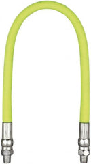 Legacy - 1-1/2' Long, 10,000 psi Operating Pressure, Rubber Grease Gun Hose - 3/16 NPT, 10,000 psi Burst Pressure - Exact Tooling