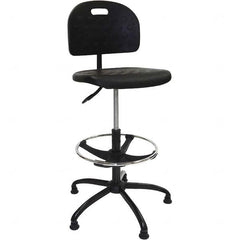LISTA - 22 to 32" High Adjustable Height Swivel Stool - Exact Tooling