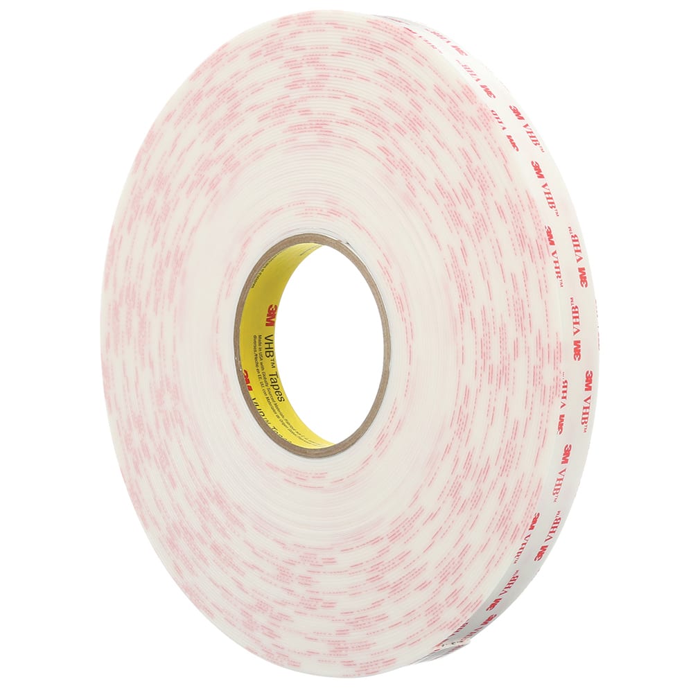 3M - Double Sided Tape; Material Family: Foam ; Length Range: 36 yd. - Exact Tooling