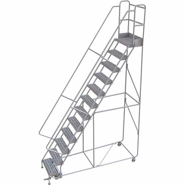 TRI-ARC - Rolling & Wall Mounted Ladders & Platforms Type: Rolling Warehouse Ladder Style: Rolling Safety Ladder - Exact Tooling
