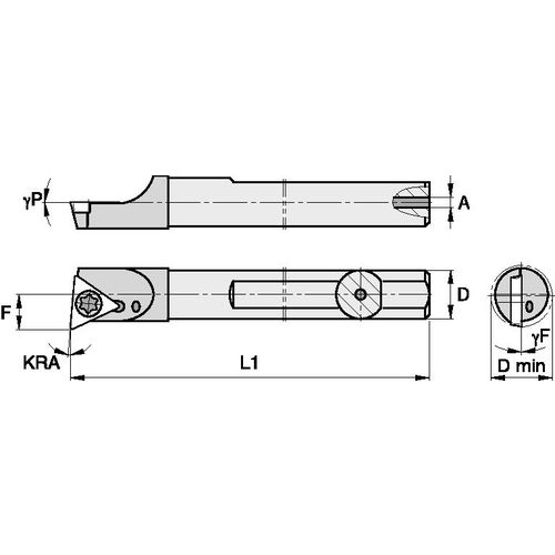 SCBI75065L CARBIDE SHANK BORING BAR - Exact Tooling