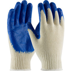 39-C122/XL Seamless Knits - Cotton/Polyester Seamless Knit - Blue Latex Smooth Grip - Reg Grade - Exact Tooling