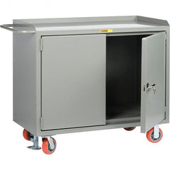 Little Giant - 3,600 Lb Capacity, 1 Drawer Mobile Cabinet - 48" Wide x 43" High - Exact Tooling