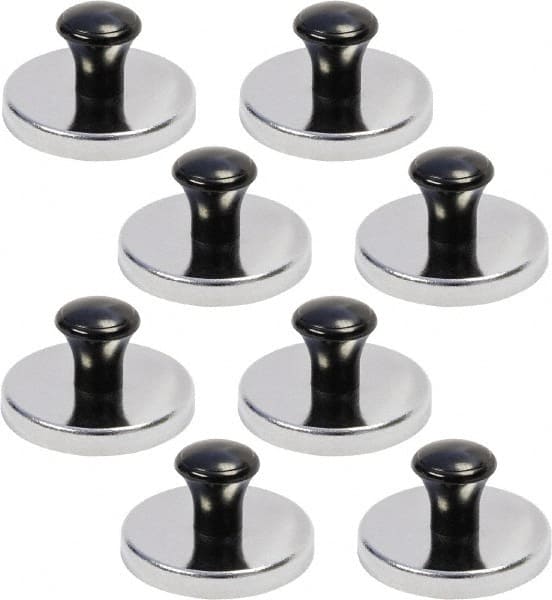 Mag-Mate - 2-1/32" Diam x 2-1/32" Long 1-1/16" Magnet Height, 42 Lb Max Pull Magnetic Print Holder - Round, 1.06" High, 19 Lb Average Magnetic Pull - Exact Tooling