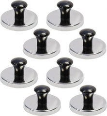 Mag-Mate - 2-1/32" Diam x 2-1/32" Long 1-1/16" Magnet Height, 42 Lb Max Pull Magnetic Print Holder - Round, 1.06" High, 19 Lb Average Magnetic Pull - Exact Tooling