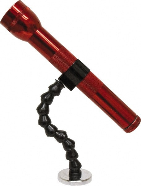 Mag-Mate - Coated Vinyl Flexible Flashlight Holder - Compatible with Maglite Batteries - Exact Tooling