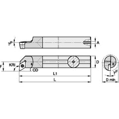 CCPM61525R CARBIDE SHANK PROFILING - Exact Tooling