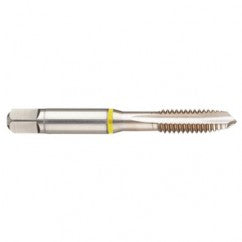 41836 2B 3-Flute Cobalt Yellow Ring Spiral Point Plug Tap-Bright - Exact Tooling