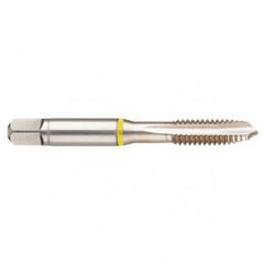 41836 2B 3-Flute Cobalt Yellow Ring Spiral Point Plug Tap-Bright - Exact Tooling