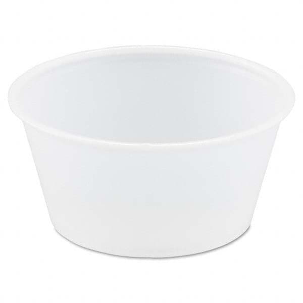 DART - Polystyrene Portion Cups, 3.25 oz, Translucent, 250/Bag, 10 Bags/Carton - Exact Tooling