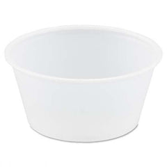 DART - Polystyrene Portion Cups, 3.25 oz, Translucent, 250/Bag, 10 Bags/Carton - Exact Tooling