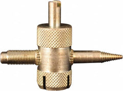 Milton - 4-Way Valve Tool - For Large Bore Tire Valves - Exact Tooling