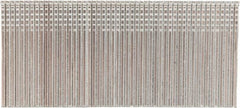 Stanley Bostitch - 16 Gauge 1/16" Shank Diam 1-1/2" Long Finishing Nails for Power Nailers - Steel, Bright Finish, Smooth Shank, Straight Stick Adhesive Collation, Round Head, Chisel Point - Exact Tooling