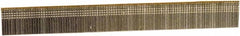 Stanley Bostitch - 18 Gauge 0.05" Shank Diam 5/8" Long Brad Nails for Power Nailers - Steel, Bright Finish, Ring Shank, Straight Stick Adhesive Collation, Brad Head, Chisel Point - Exact Tooling