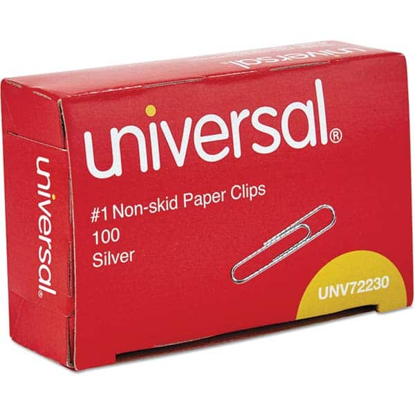 UNIVERSAL - Binder Clips Binder Type: Paper Fastener Color: Silver - Exact Tooling