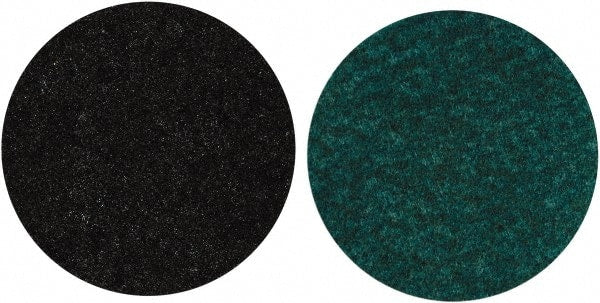 Norton - 7" Diam, Aluminum Oxide Hook & Loop Disc - Coarse Grade, Nonwoven, Nylon Backing, - Exact Tooling