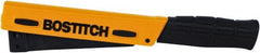 Stanley Bostitch - Manual Hammer Tacker - 1/4, 5/16, 3/8" Staples, 84 Lb Capacity, Yellow, Aluminum Die Cast - Exact Tooling