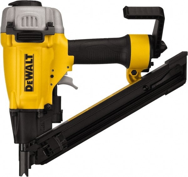 DeWALT - 1-1/2" Nail Length, 0.113 to 0.148" Nail Diam, Metal Connector Air Nailer - 70 to 120 psi - Exact Tooling