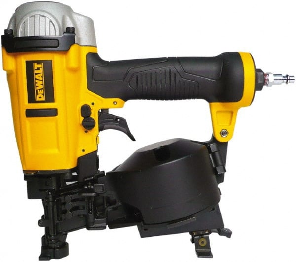 DeWALT - 3/4 to 1-3/4" Nail Length, 0.12" Nail Diam, Roofing Air Nailer - 70 to 120 psi - Exact Tooling