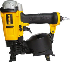 DeWALT - 3/4 to 1-3/4" Nail Length, 0.12" Nail Diam, Roofing Air Nailer - 70 to 120 psi - Exact Tooling