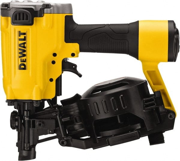 DeWALT - 3/4 to 1-3/4" Nail Length, 0.12" Nail Diam, Roofing Air Nailer - 70 to 120 psi - Exact Tooling