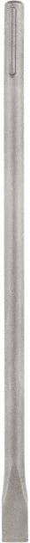 DeWALT - 1" Head Width, 18" OAL, 3/4" Shank Diam, Cold Chisel - SDS Max Drive, SDS Max Shank, Steel - Exact Tooling