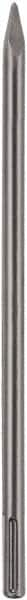 DeWALT - 1/2" Head Width, 18" OAL, 1-1/8" Shank Diam, Point Chisel - SDS Max Drive, SDS Max Shank, Steel - Exact Tooling