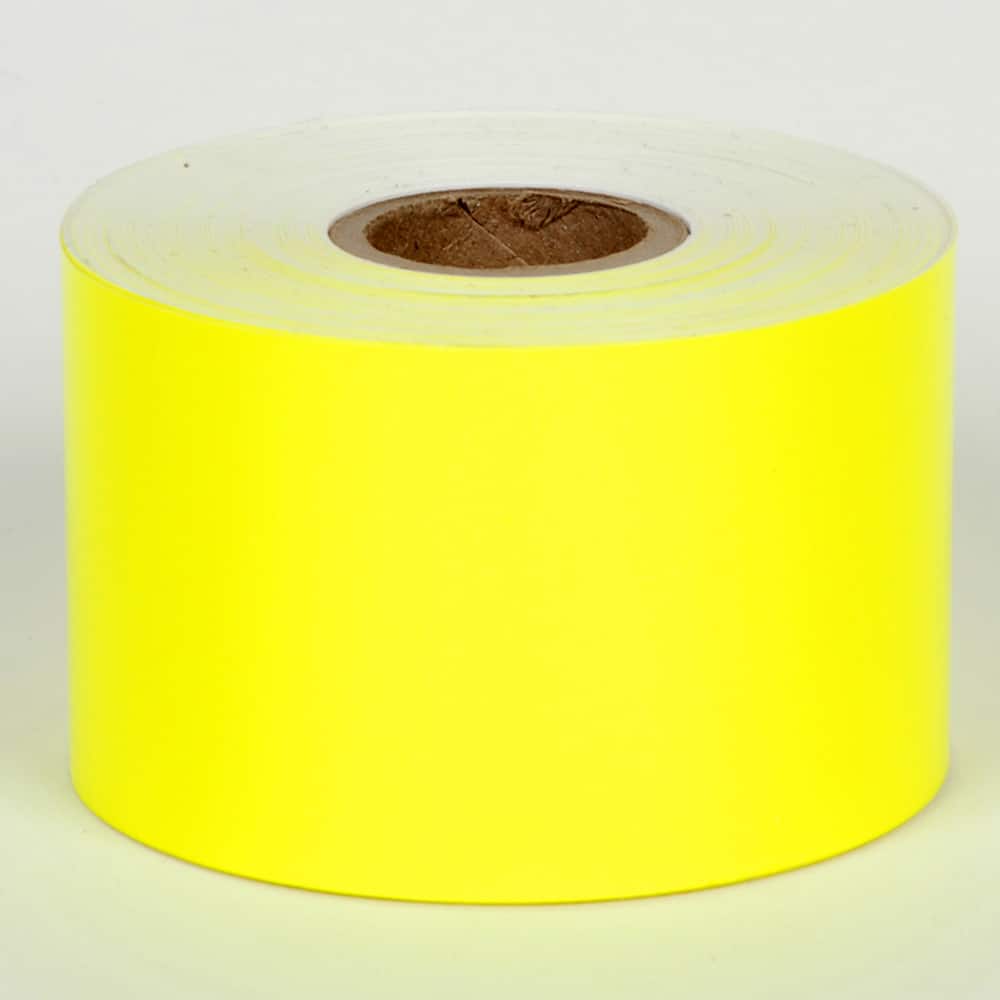 Cobra Systems - Labels, Ribbons & Tapes; Type: Vinyl Tape ; Color: Yellow ; For Use With: VNM4PRO ; Width (Inch): 2 ; Length (Feet): 75 ; Material: Vinyl - Exact Tooling