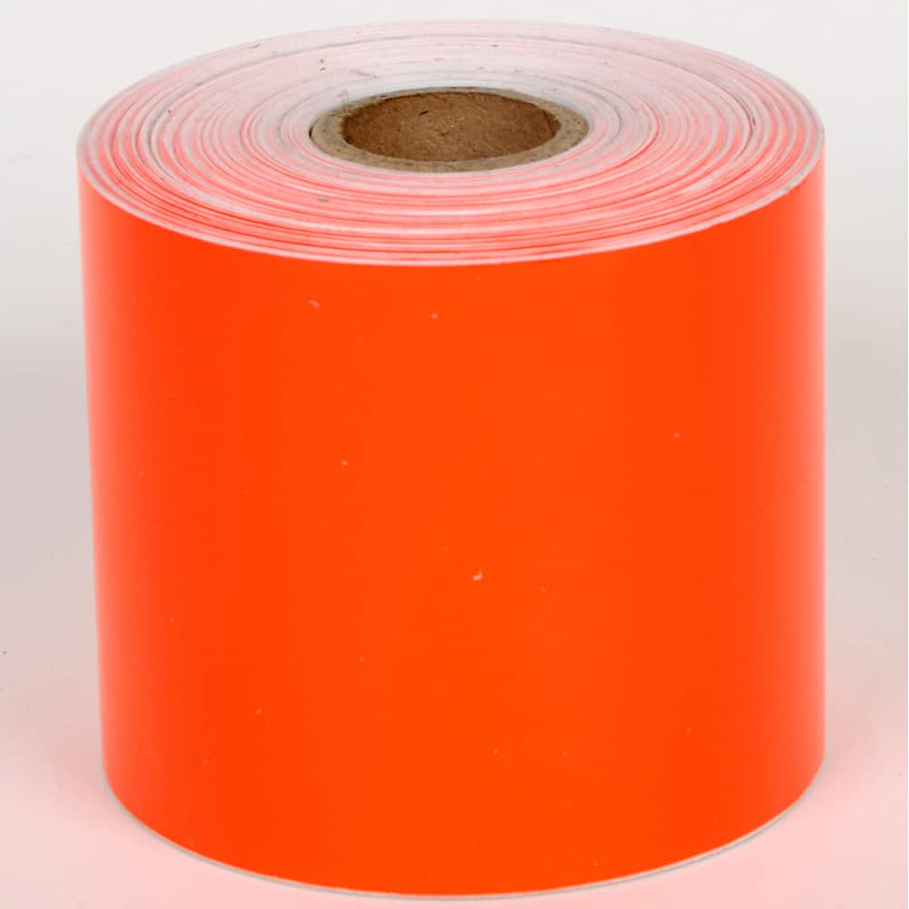 Cobra Systems - Labels, Ribbons & Tapes; Type: Vinyl Tape ; Color: Red ; For Use With: VNM4PRO ; Width (Inch): 4 ; Length (Feet): 75 ; Material: Vinyl - Exact Tooling