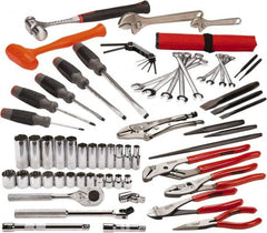 Proto - 67 Piece 1/2" Drive Master Tool Set - Comes in Tool Box - Exact Tooling