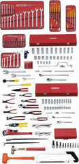 Proto - 157 Piece 3/8 & 1/2" Drive Master Tool Set - Comes in Top Chest - Exact Tooling