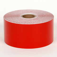 Cobra Systems - Labels, Ribbons & Tapes; Type: Vinyl Tape ; Color: Red ; For Use With: VNM4PRO ; Width (Inch): 2 ; Length (Feet): 75 ; Material: Vinyl - Exact Tooling