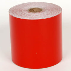 Cobra Systems - Labels, Ribbons & Tapes; Type: Vinyl Tape ; Color: Red ; For Use With: VNM4PRO ; Width (Inch): 4 ; Length (Feet): 75 ; Material: Vinyl - Exact Tooling