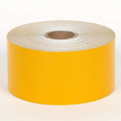 Cobra Systems - Labels, Ribbons & Tapes; Type: Vinyl Tape ; Color: Yellow ; For Use With: VNM4PRO ; Width (Inch): 2 ; Length (Feet): 75 ; Material: Vinyl - Exact Tooling