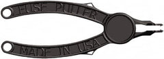 Mag-Mate - 6 Inch Long, Nylon, Fuse Puller - For Use with 0 to 100 Amp, Fuses, 0 to 60 Amp, 250 Volt Fuses - Exact Tooling