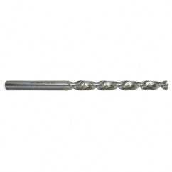 4mm Dia. - HSS Parabolic Taper Length Drill-130° Point-Coolant-Bright - Exact Tooling