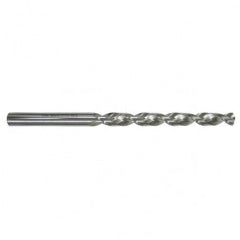 7.5mm Dia. - HSS Parabolic Taper Length Drill-130° Point-Coolant-Bright - Exact Tooling