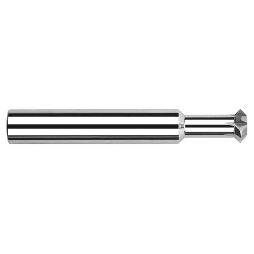 ‎Double Angle Shank Cutters - 0.5000″ (1/2″) Cutter Diameter × 0.0880″ Width × 1.5000″ (1-1/2″) Neck Length Carbide Double Angle Shank Cutter, 6 Flutes