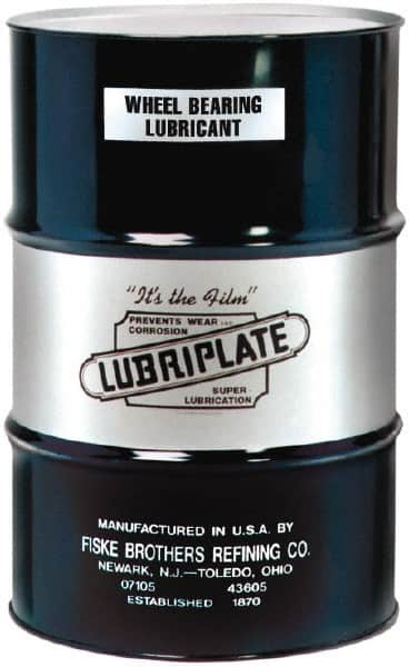 Lubriplate - 400 Lb Drum Lithium Extreme Pressure Grease - Off White, Extreme Pressure, 325°F Max Temp, NLGIG 2, - Exact Tooling