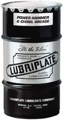 Lubriplate - 120 Lb Drum Aluminum Extreme Pressure Grease - Black, Extreme Pressure, 400°F Max Temp, NLGIG 2, - Exact Tooling