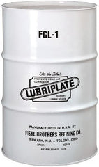 Lubriplate - 400 Lb Drum Aluminum General Purpose Grease - White, Food Grade, 360°F Max Temp, NLGIG 1, - Exact Tooling