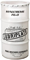 Lubriplate - 120 Lb Drum Calcium Extreme Pressure Grease - Tan, Extreme Pressure, Food Grade & High/Low Temperature, 390°F Max Temp, NLGIG 0, - Exact Tooling