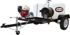 Simpson - Gas, 11.7 hp, 4,200 psi, 4 GPM, Cold Water Pressure Washer - CAT Triplex, 100' x 3/8" Hose - Exact Tooling