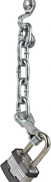 Sav-Lok - Chain Assembly - For Use with Padlocks with Shackles from 3/8 to 7/16" - Exact Tooling