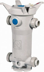 Hayward - 2 Inch Pipe, Threaded End Connections, 31-7/8 Inch Long, Cartridge Filter Housing without Cartridge - 100 Max GPM Flow Rate, 150 psi Max Working Pressure, GFPP per ASTM D4101, Cell Class 85580 Grade, Polypropylene Housing - Exact Tooling