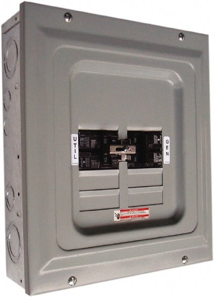 Generac Power - 100 Amp, Power Generator Transfer Switch - For Use with Portable Generator - Exact Tooling
