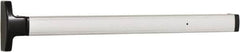 Falcon - 2' 6" to 3' 4-1/2" Door Width Concealed Vertical Rod Push Bar - Anodized Aluminum Finish - Exact Tooling