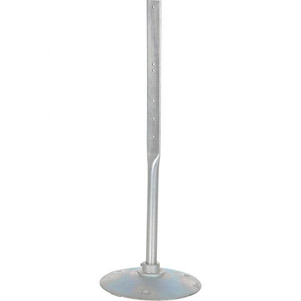 Vestil - 17-3/8" Wide x 48" High Sign Compatiblity, Steel Sign Stand - Silver - Exact Tooling