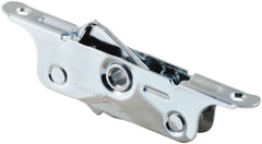 Made in USA - 0.44" Long x 0.64" Wide x 5.89" High, Draw Latch - Zinc Plated Steel, with Plain Steel Finish - Exact Tooling
