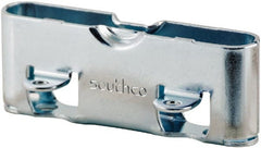 Made in USA - 1-1/4" Long x 1.63" Wide x 3.38" High, Draw Latch - Zinc Plated Steel, with Plain Steel Finish - Exact Tooling
